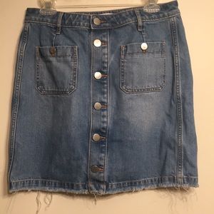 Loft Denim Skirt